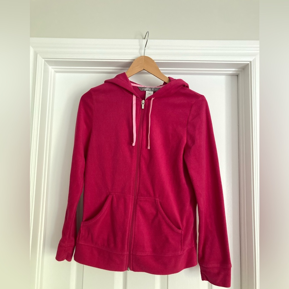 New fleece zip hoodie, size S